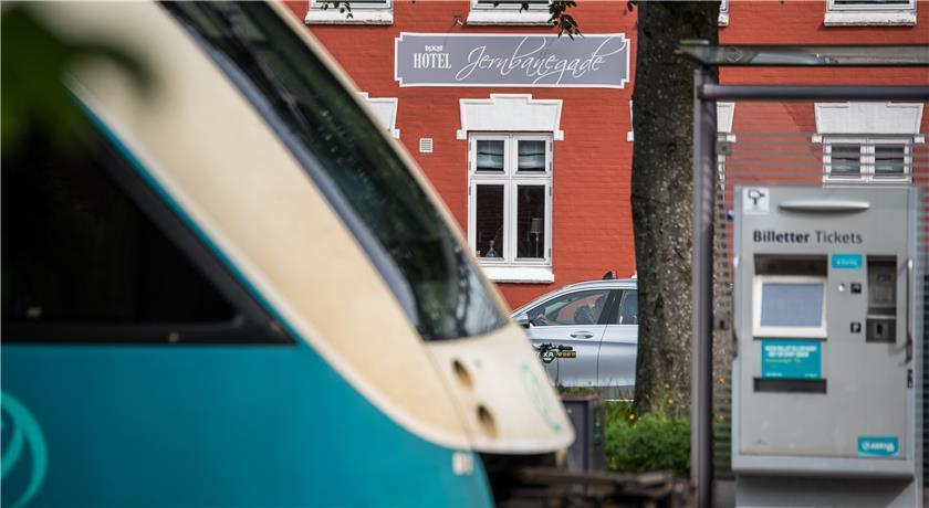 Hotel Jernbanegade Kibæk 外观 照片