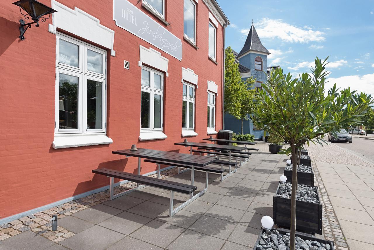 Hotel Jernbanegade Kibæk 外观 照片
